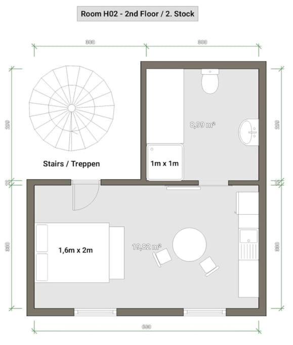 II Gemuetliches 1-Zimmer-Apartment & Eigenes Bad II Koblenc Exteriér fotografie